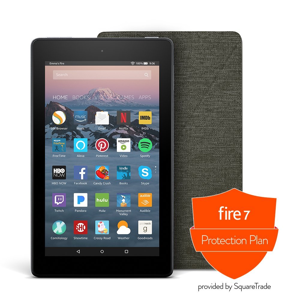 Fire 7 Protection Bundle With Fire 7 Tablet