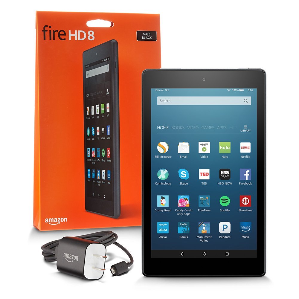Fire HD 8 Tablet With Alexa, 8 HD Display, 16 GB