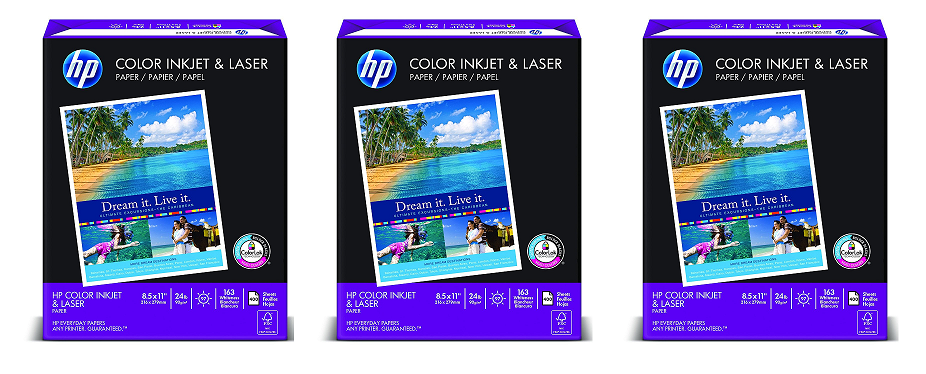 HP Color Inkjet & Laser Poly Wrap Paper 400 Count