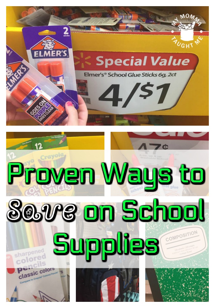 Proven Ways To Save On School Supplies