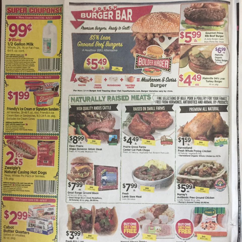 Tops Ad Scan Week Of 7 30 Page 2a