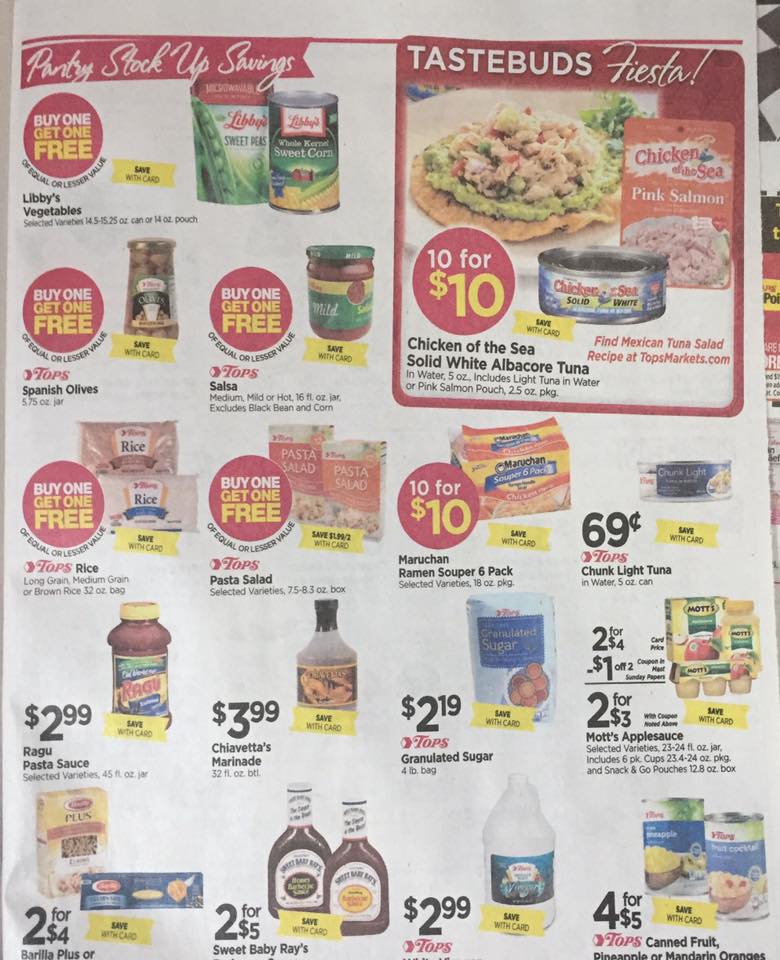 Tops Ad Scan Week Of 7 30 Page 5a