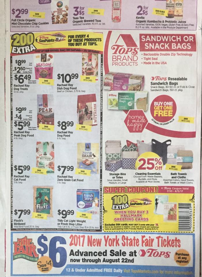 Tops Ad Scan Week Of 7 30 Page 6b