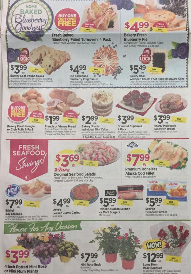 Tops Markets Ad Scan Week Of 7 23 Page 3b