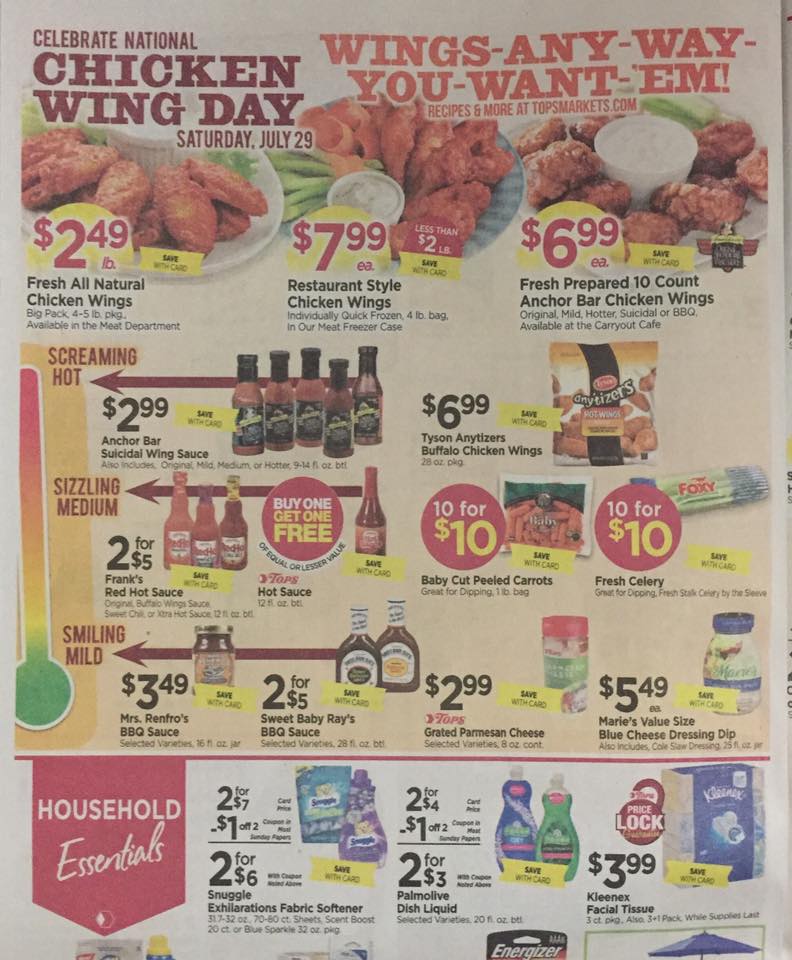 Tops Markets Ad Scan Week Of 7 23 Page 6a