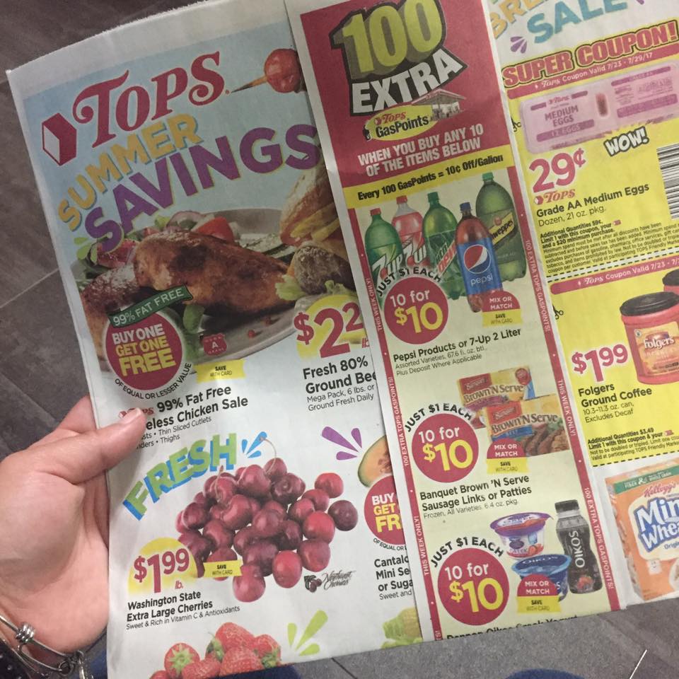 Tops Markets Ad Scan Week Of 7 23