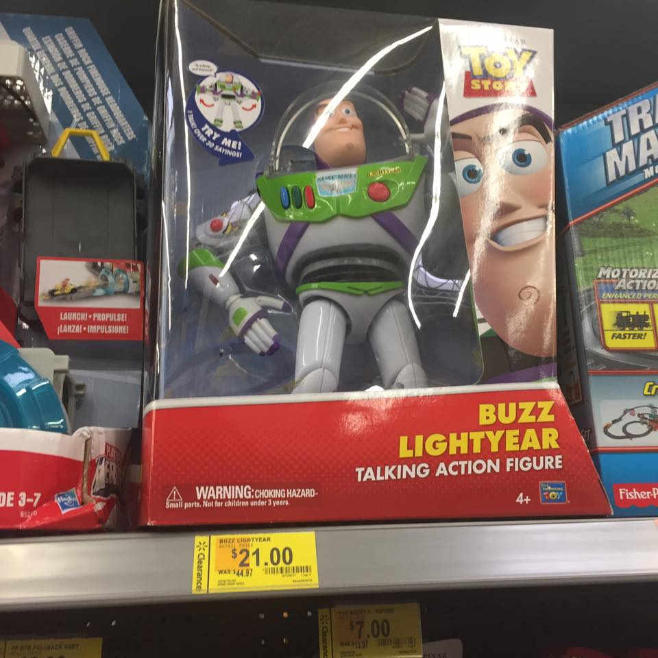 Buzz Lightyear Walmart Toy Clearance