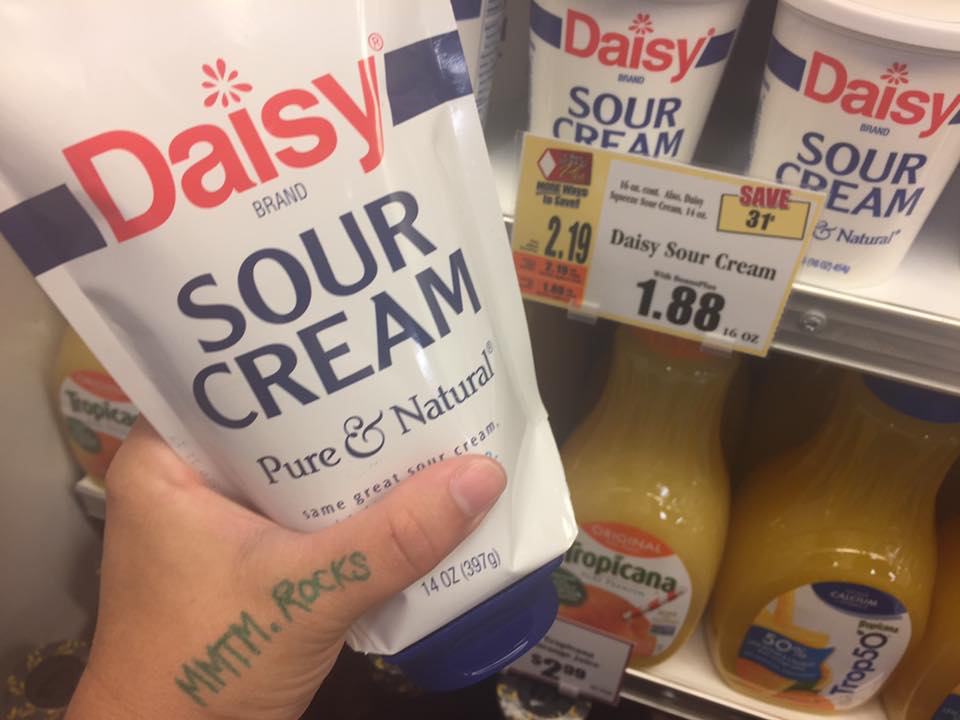 Daisy Sour Cream Deal At Tops