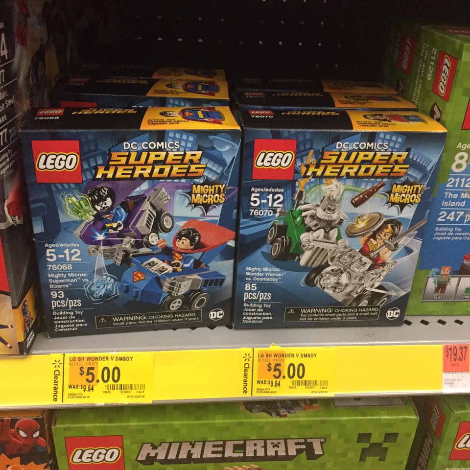 Lego Super Heros Walmart Toy Clearance