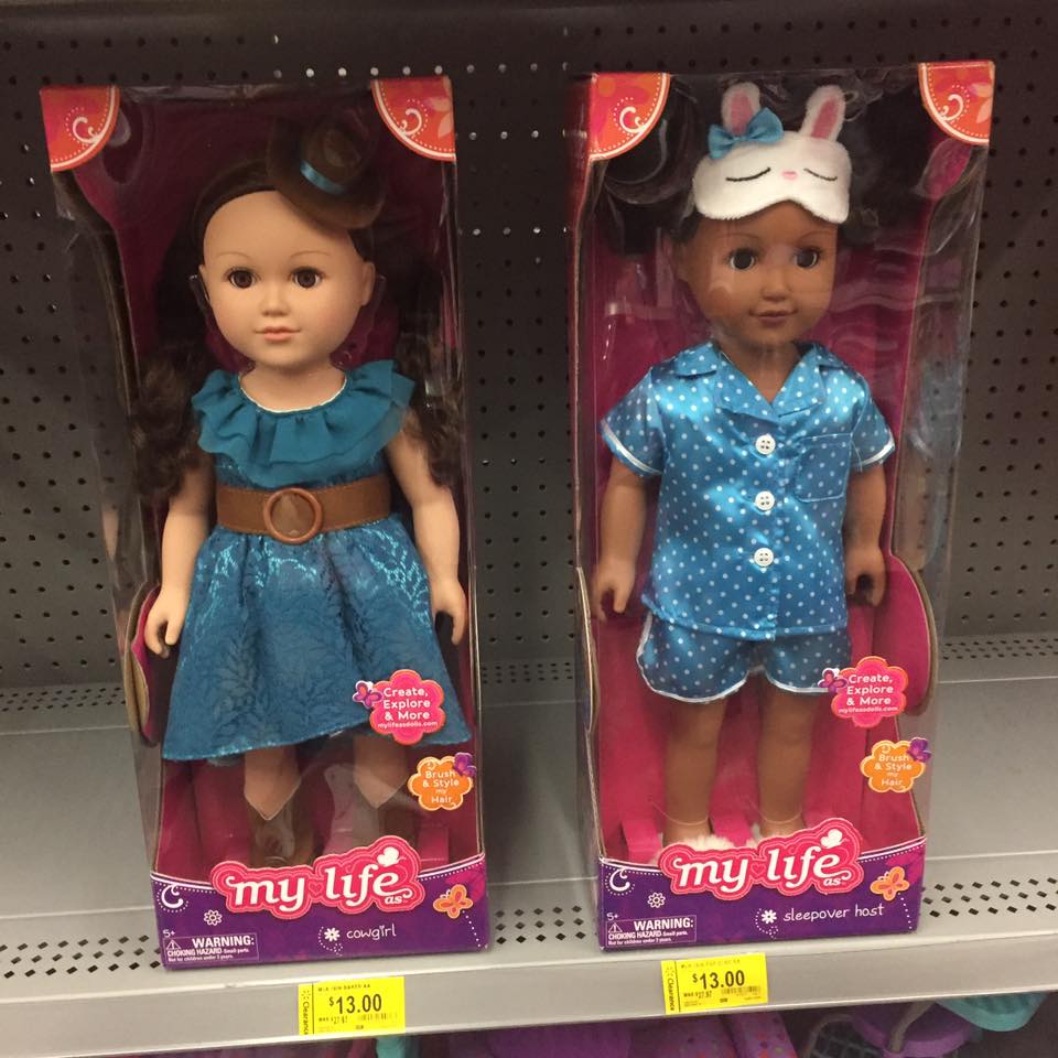 My Life Dolls Walmart Toy Clearance