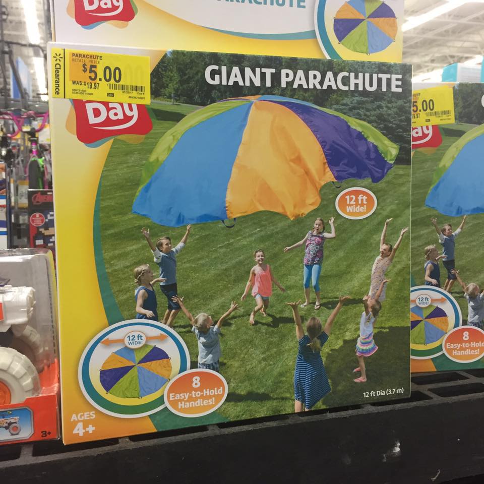 Paruchute Hotwheels Walmart Toy Clearance