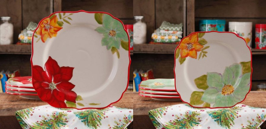 Pioneer Women Holiday Plates Clearanced