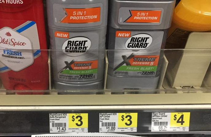 Right Guard Deodorant Deal At Dollar General