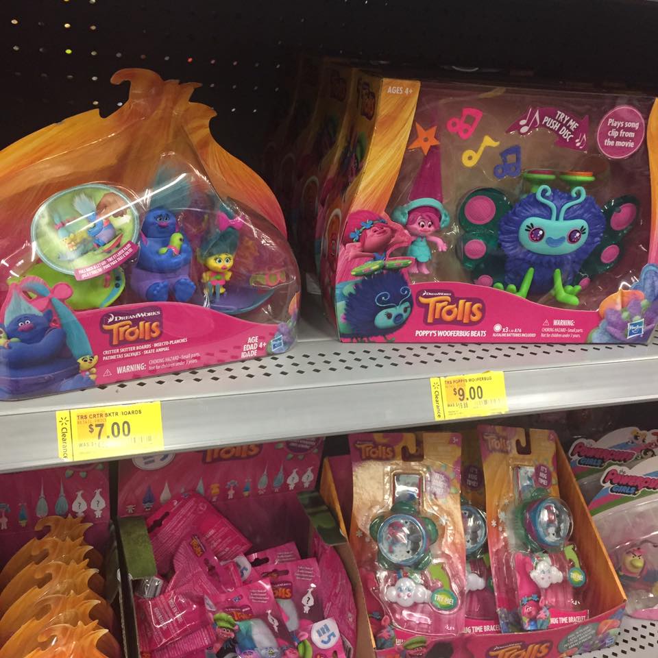 Trolls Walmart Toy Clearance