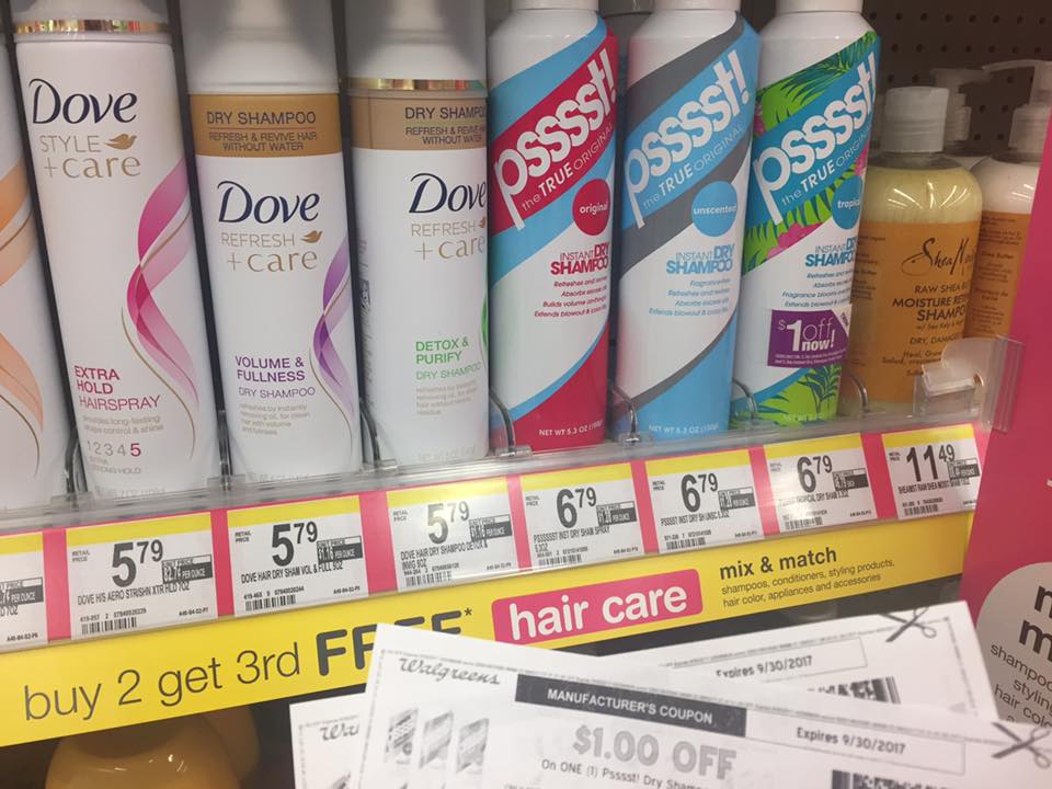 Psst Dry Shampoo Deal At Walgreens