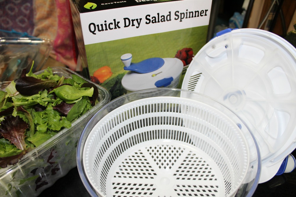 Quick Dry Salad Spinner 1