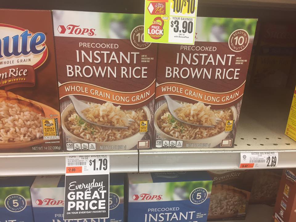 Tops Brand Brown Rice