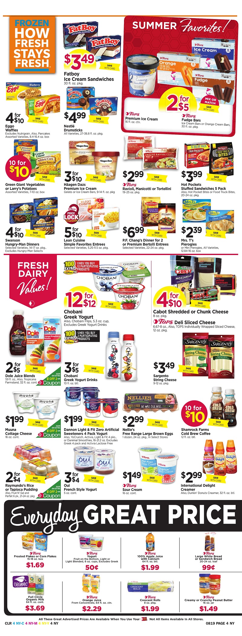 Tops Markets Ad Scan Week Of 8 13 Page 4