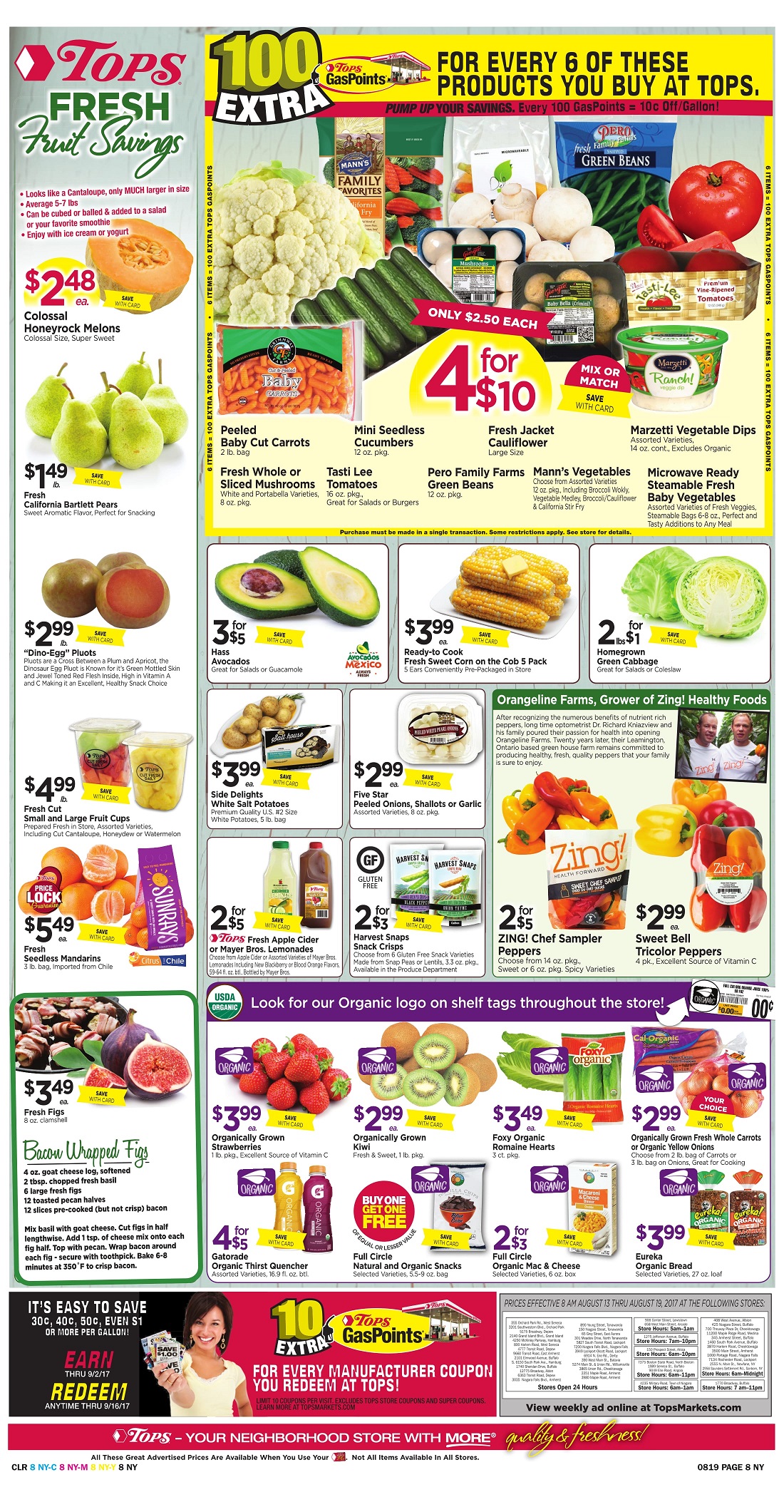 Tops Markets Ad Scan Week Of 8 13 Page 8