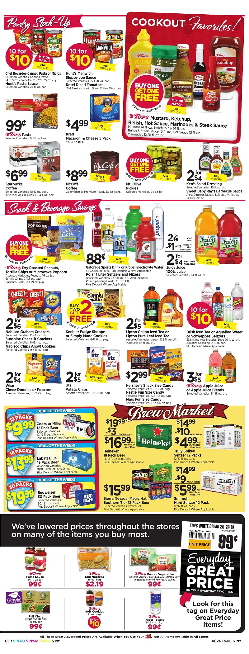 Tops Markets Ad Scan Week Of 8 20 Page 5