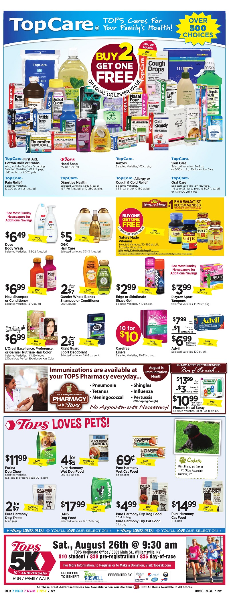 Tops Markets Ad Scan Week Of 8 20 Page 7