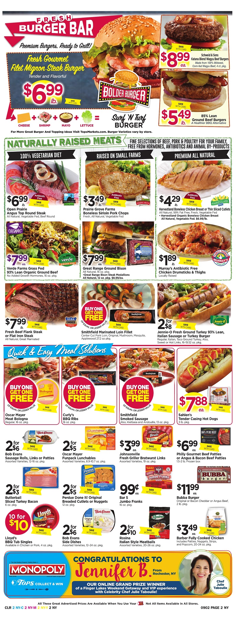 Tops Markets Ad Scan Week Of 8 27 Page 2