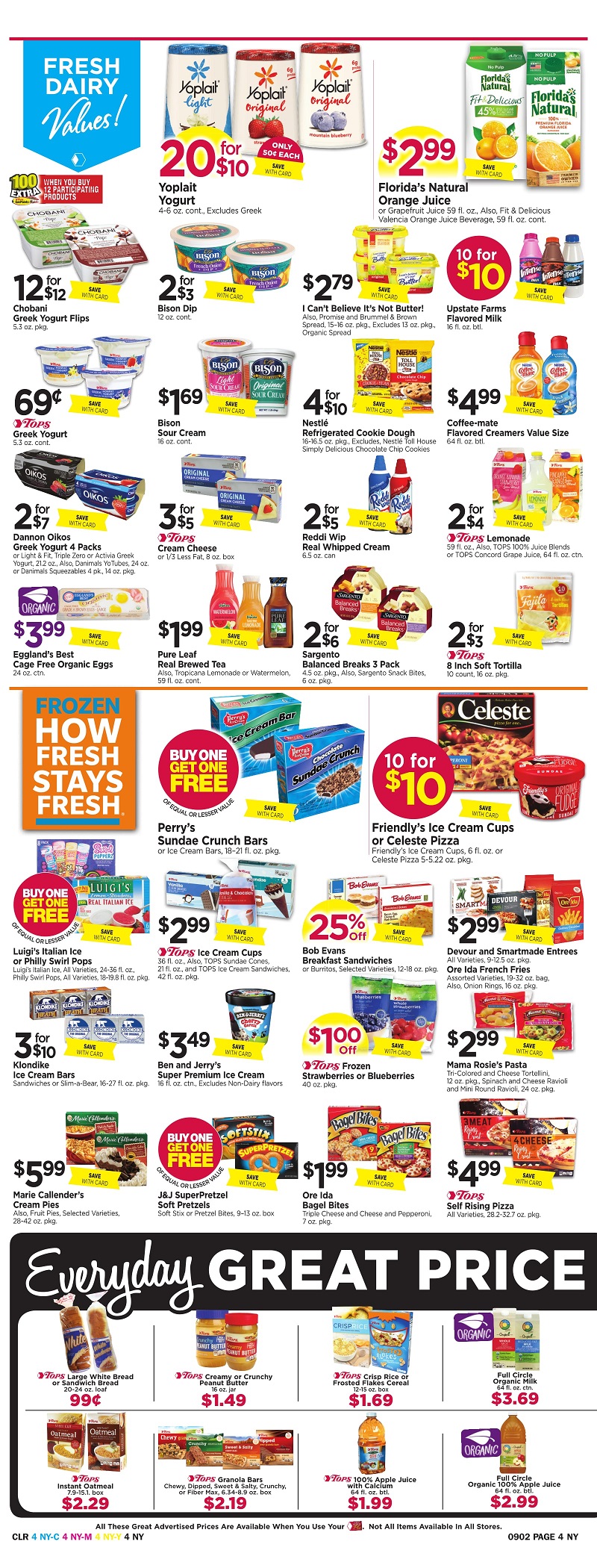 Tops Markets Ad Scan Week Of 8 27 Page 4