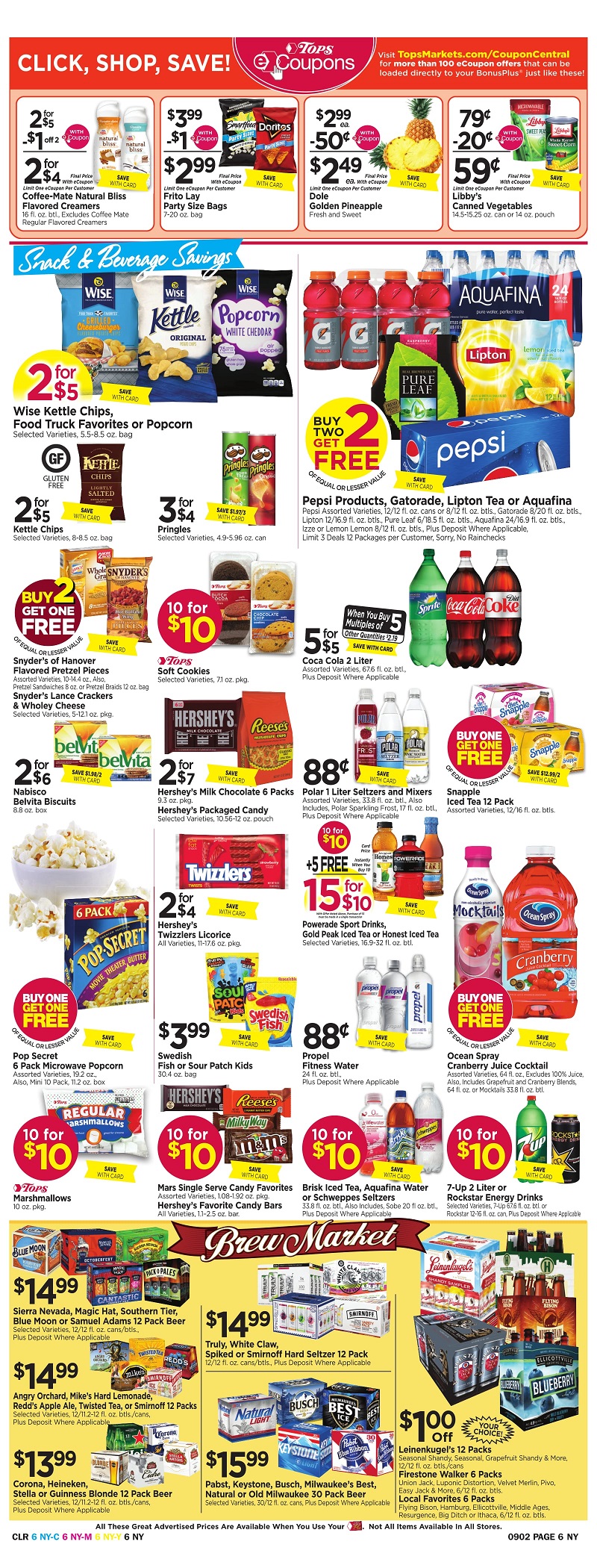 Tops Markets Ad Scan Week Of 8 27 Page 6