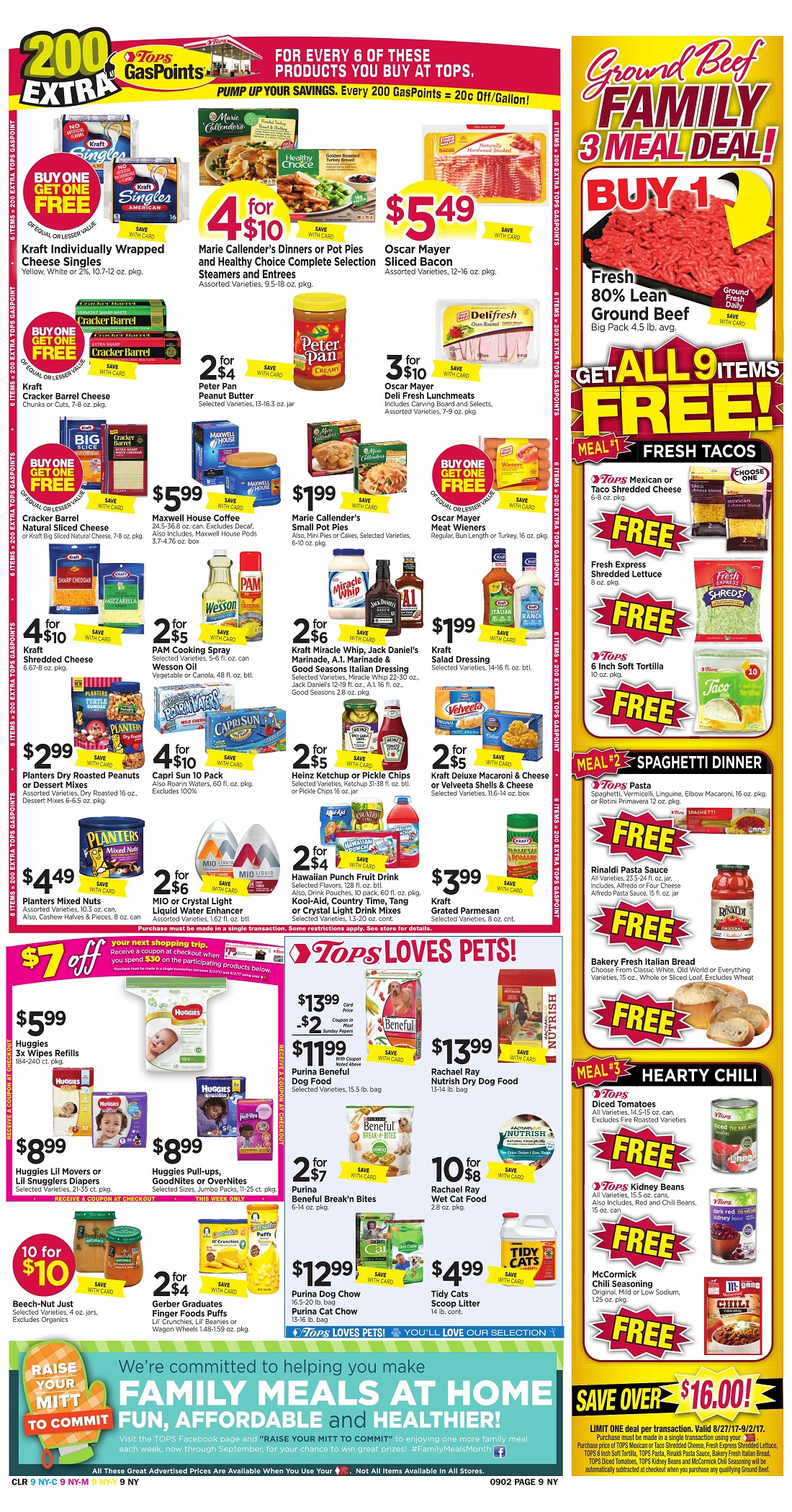 Tops Markets Ad Scan Week Of 8 27 Page 9