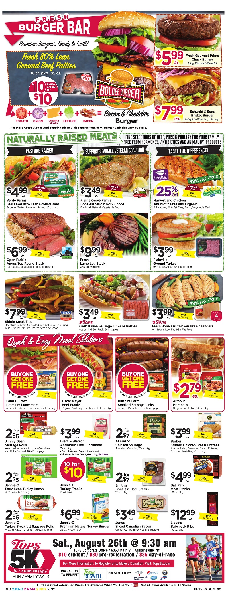 Tops Markets Ad Scan Week Of 8 6 Page 2
