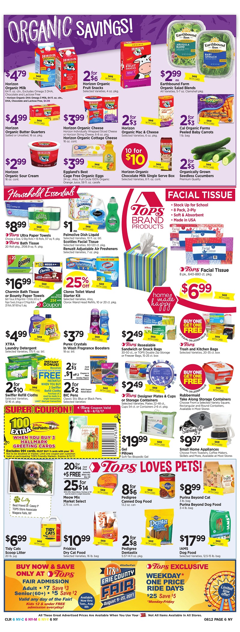 Tops Markets Ad Scan Week Of 8 6 Page 6