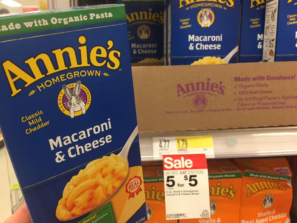 Annie's Mac And Cheese At Target