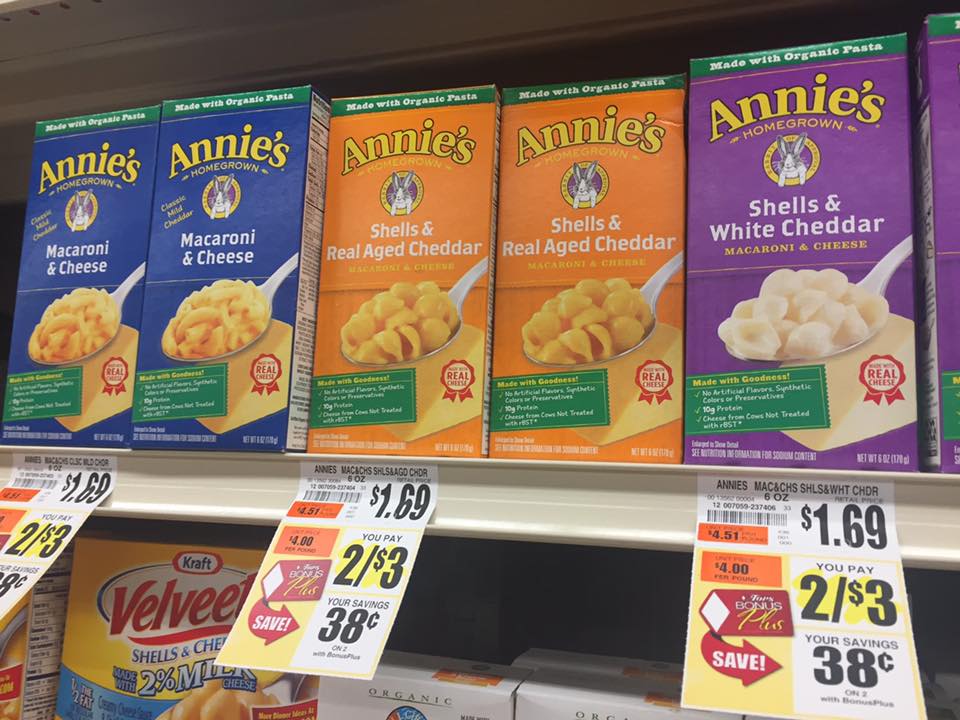 Annies Mac And Cheese At Tops Markets