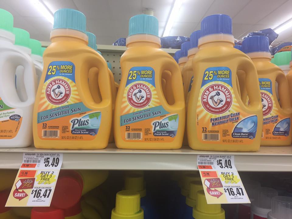 Arm And Hammer Buy 2 Get 3 Free Deal At Tops