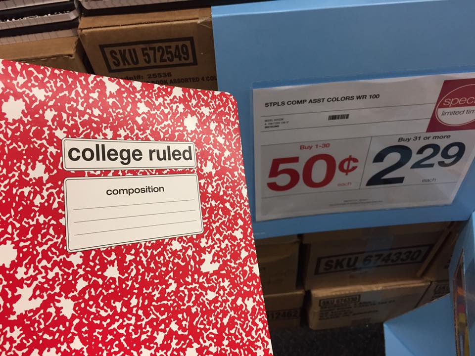 Composition Notebooks At Staples