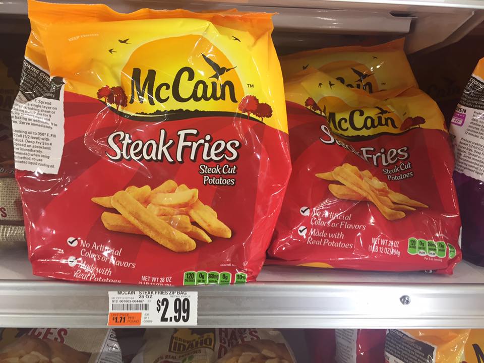 Mccain Fries At Tops