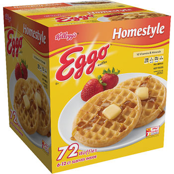Eggo Homestyle Waffles, 72 Ct At BJ's