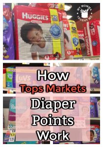 How Tops Markets Diaper Points Work