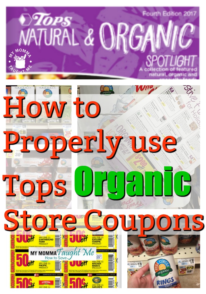 How To Properly Use The Tops Organic Store Coupon