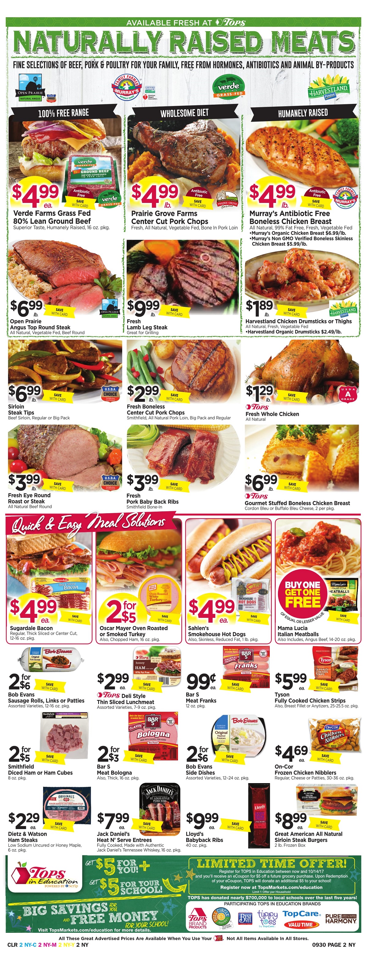 Tops Markets Ad Preview Week 9 24 Page 2