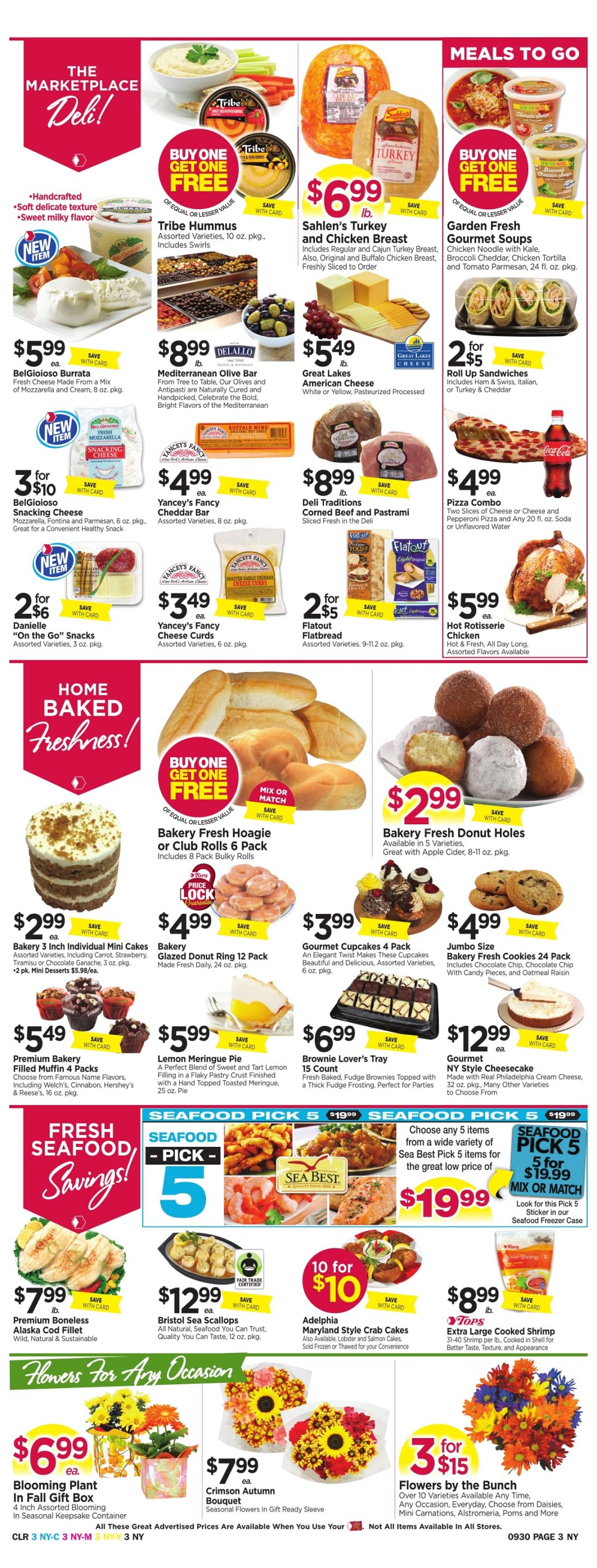 Tops Markets Ad Preview Week 9 24 Page 3