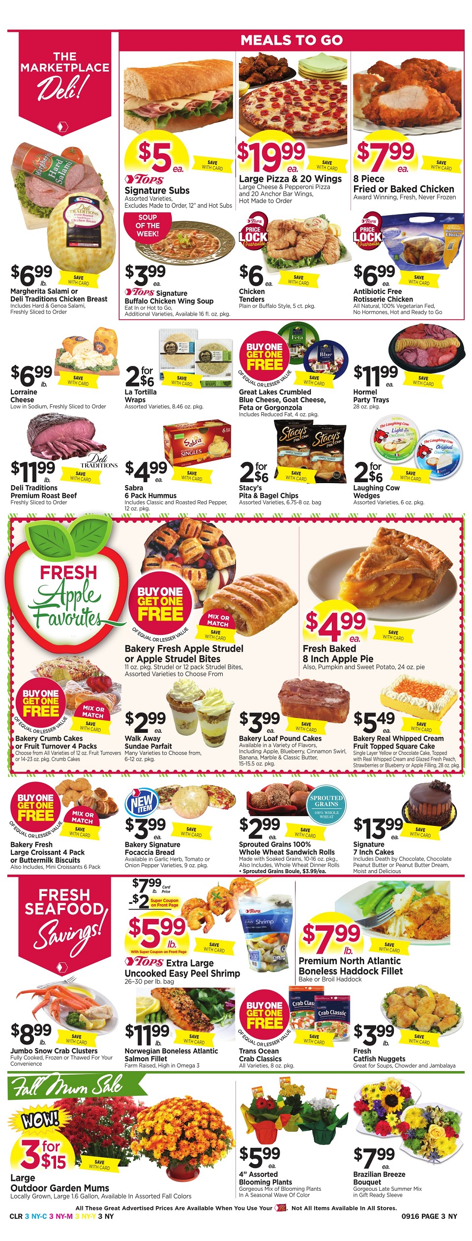 Tops Markets Ad Scan Week Of 9 10 Page 3
