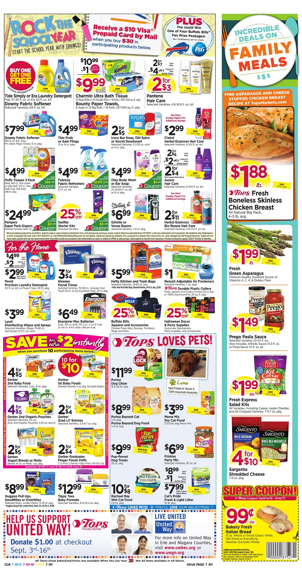 Tops Markets Ad Scan Week Of 9 10 Page 7