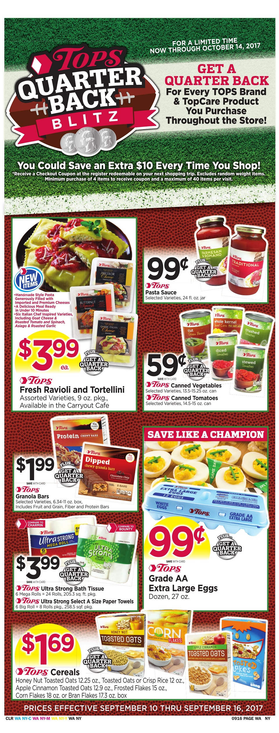 Tops Markets Ad Scan Week Of 9 10 Page 9