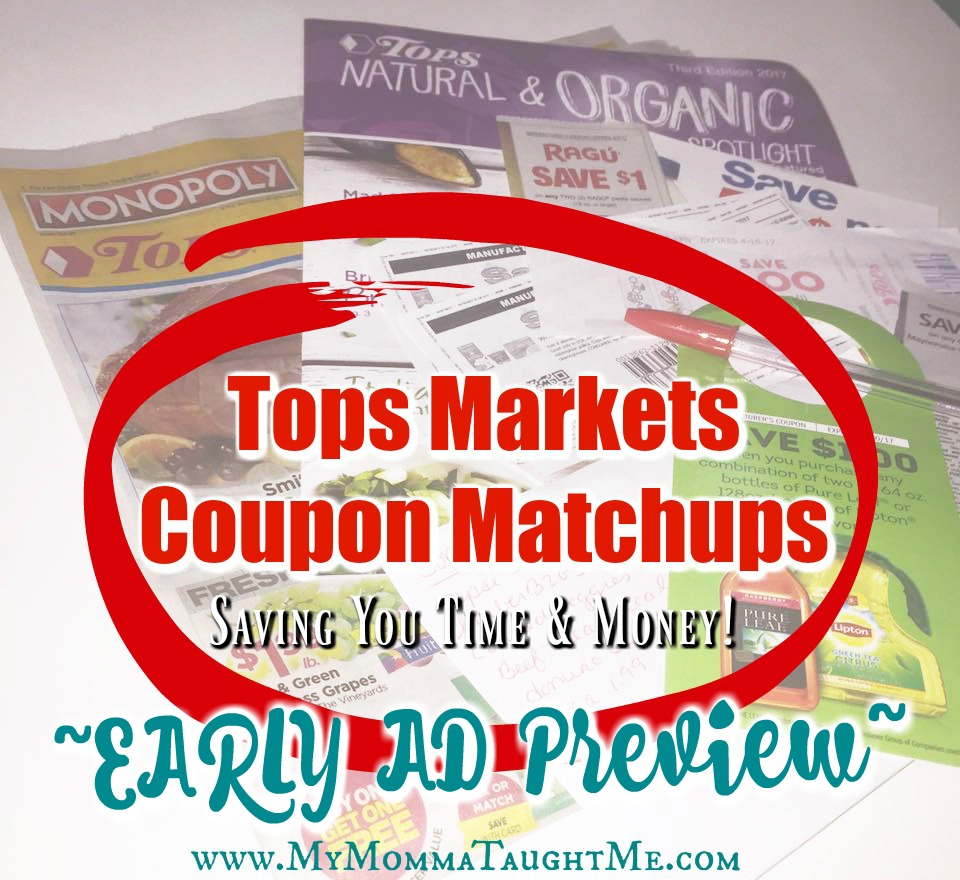 Tops Markets Early Ad Preview and Best Deals