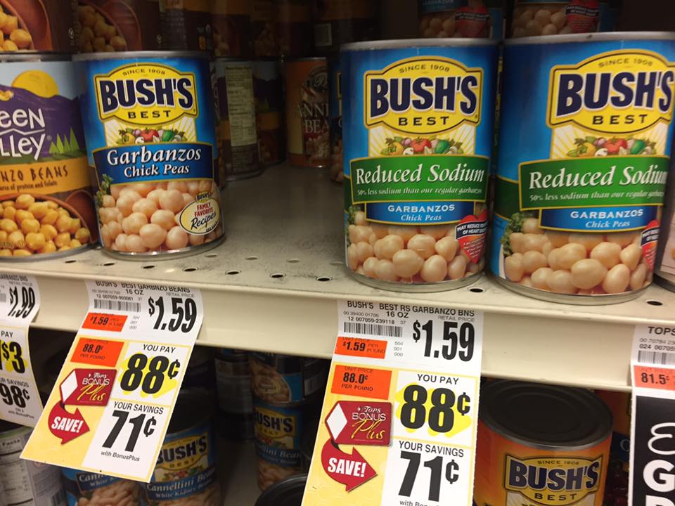 Bushs Variety Beans At Tops