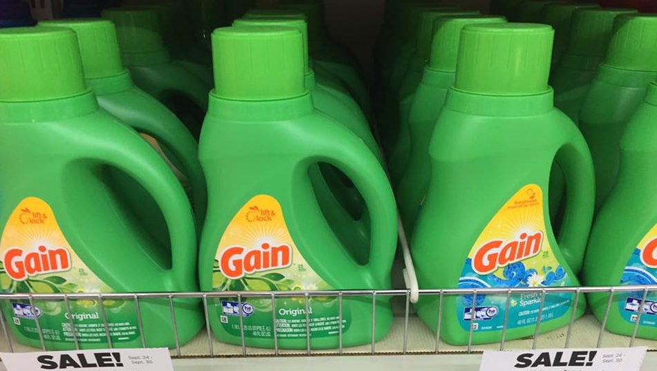 Gain Detergent Sale At Dollar General