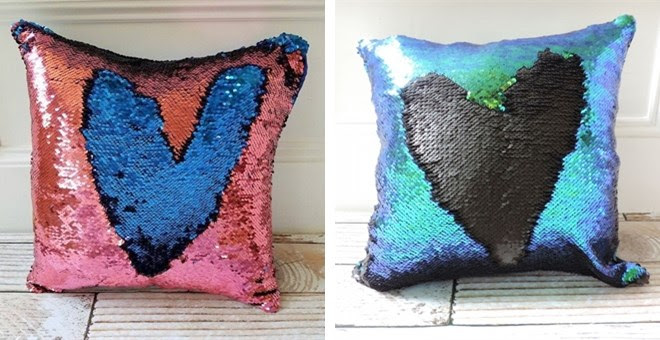 Mermaid Sequin Pillow Covers