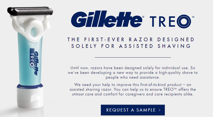 Free Sample Gillette Treo Razor