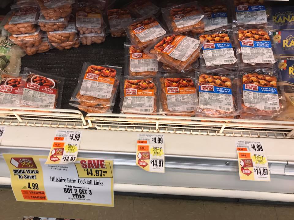HIllshire Farms Lil Smokies Buy 2 Get 3 Free At Top Markets